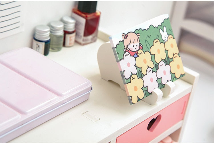Kawaii Storage Desktop Rack with Drawers