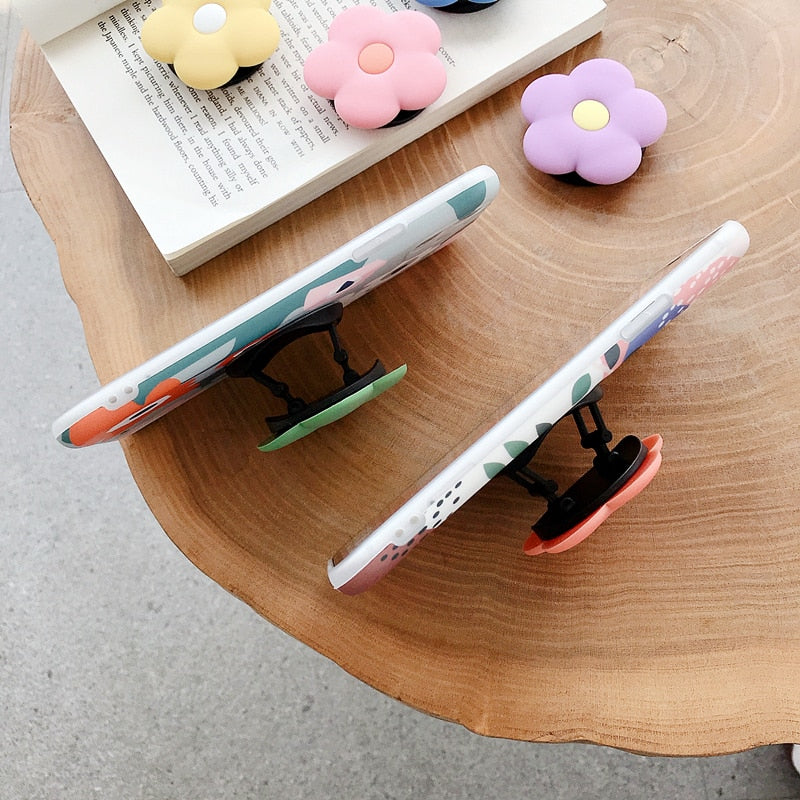 Lovely Flowers Foldable Grip Mobile Phone Ring