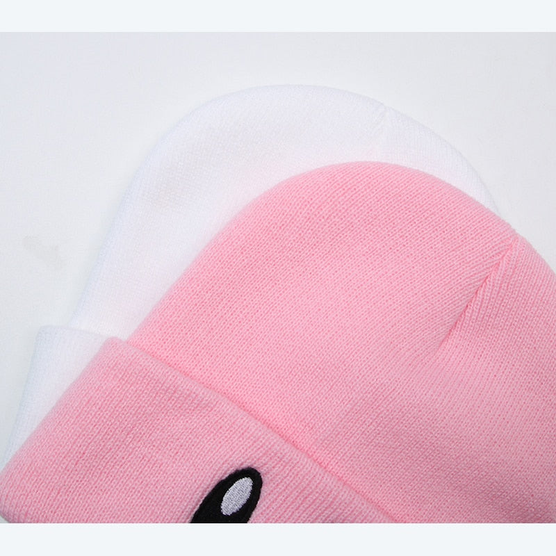 Kawaii Kirby Knitted Beanie