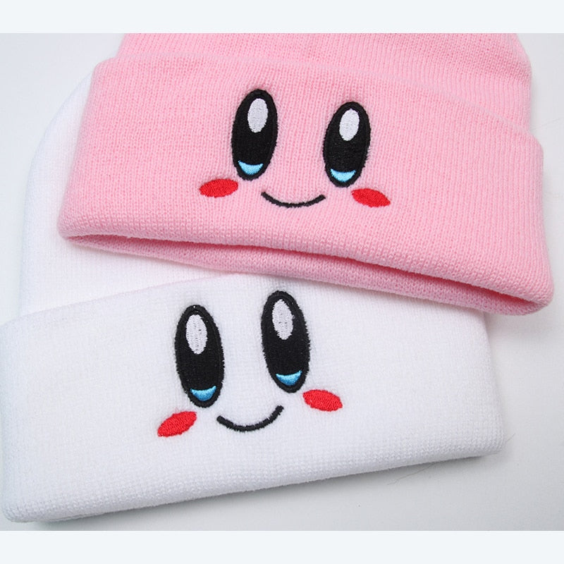 Kawaii Kirby Knitted Beanie