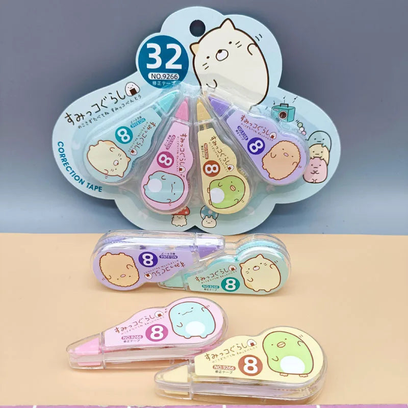Sumikko Gurashi Correction Tape Set 4pcs