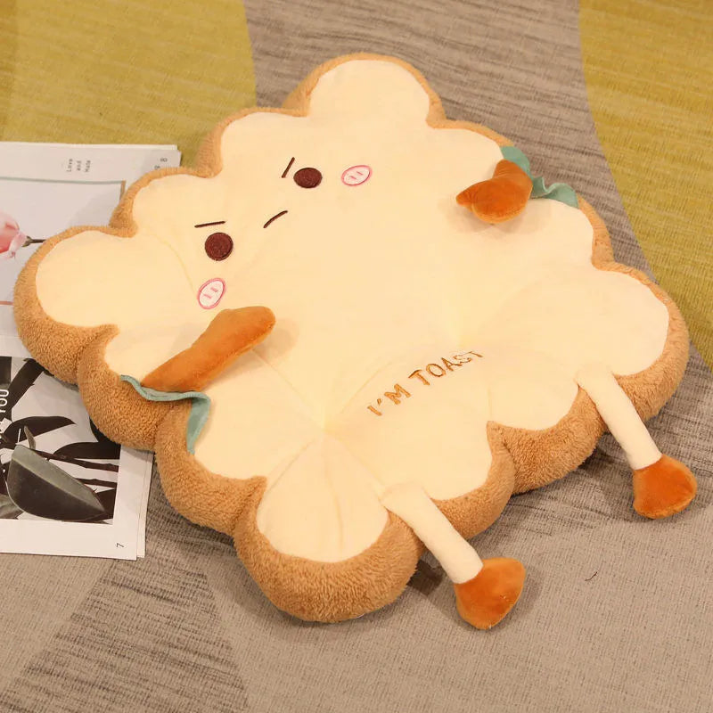 Super Cute Toast Chair Cushion