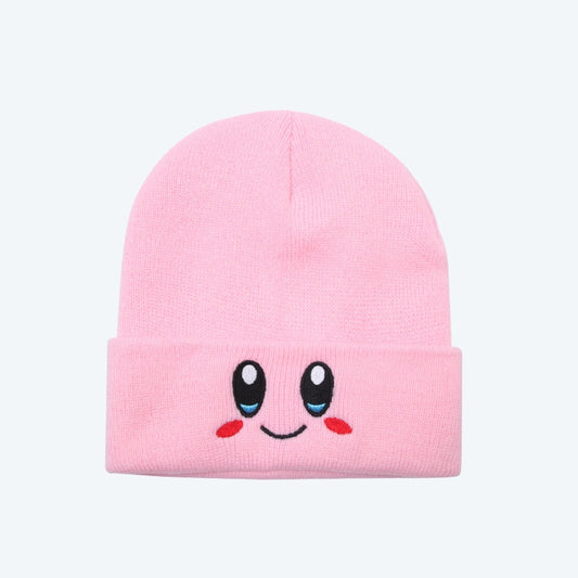 Kawaii Kirby Beanie Hat Pink Nintendo