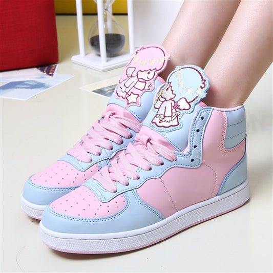 Twin Stars High Top Sneakers