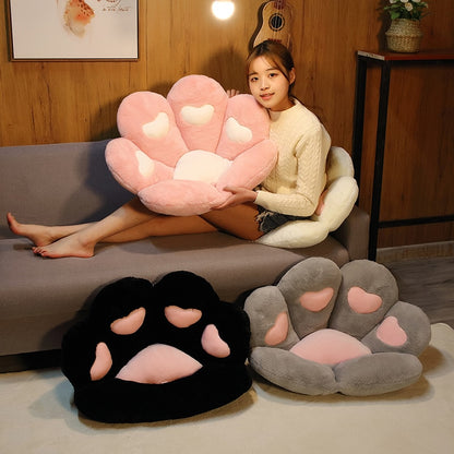 Cat Paw Pillow Seat Cushion