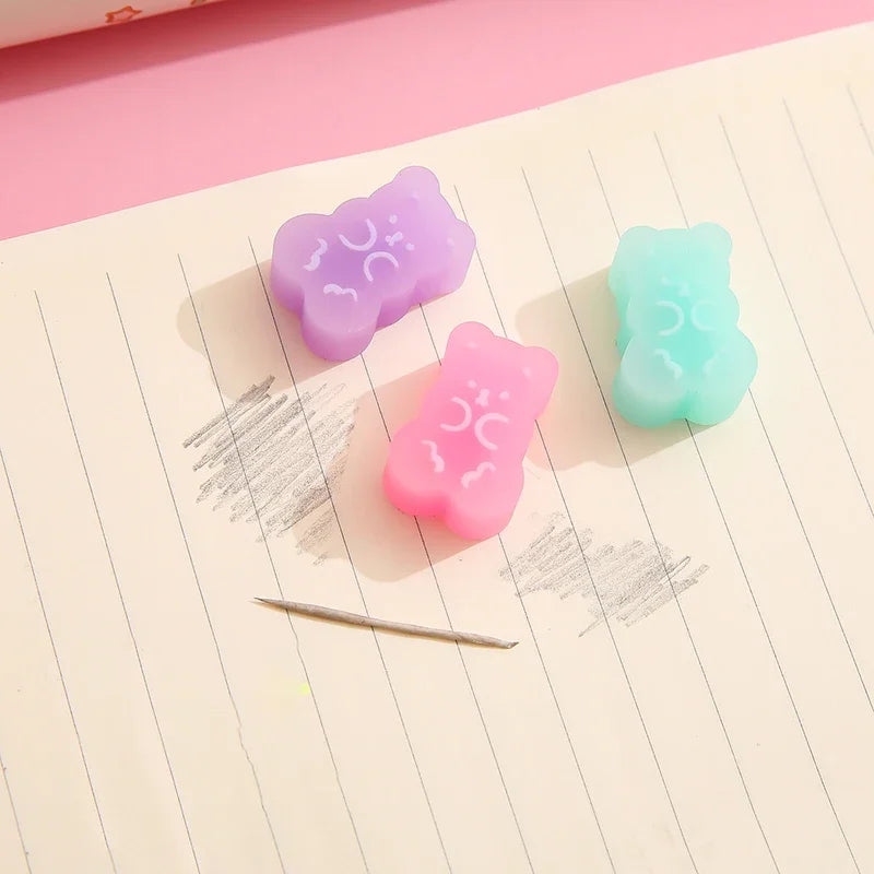 Gummy Bear Eraser Set