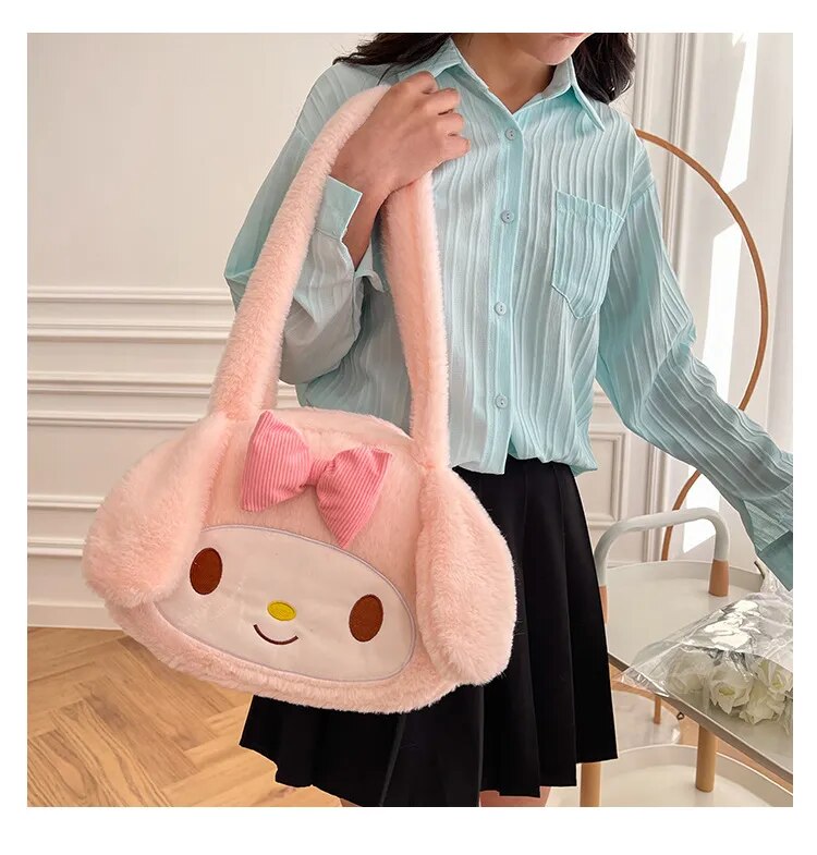 My Melody Plush Shoulder Bag