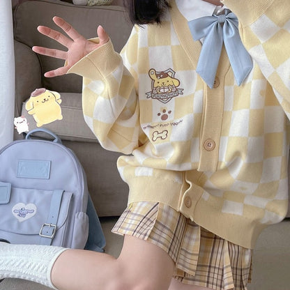 Pompompurin Cardigan Sweater