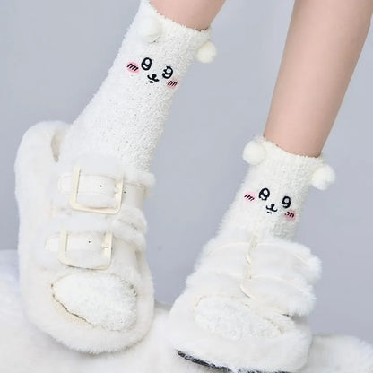 Chiikawa Plush Socks