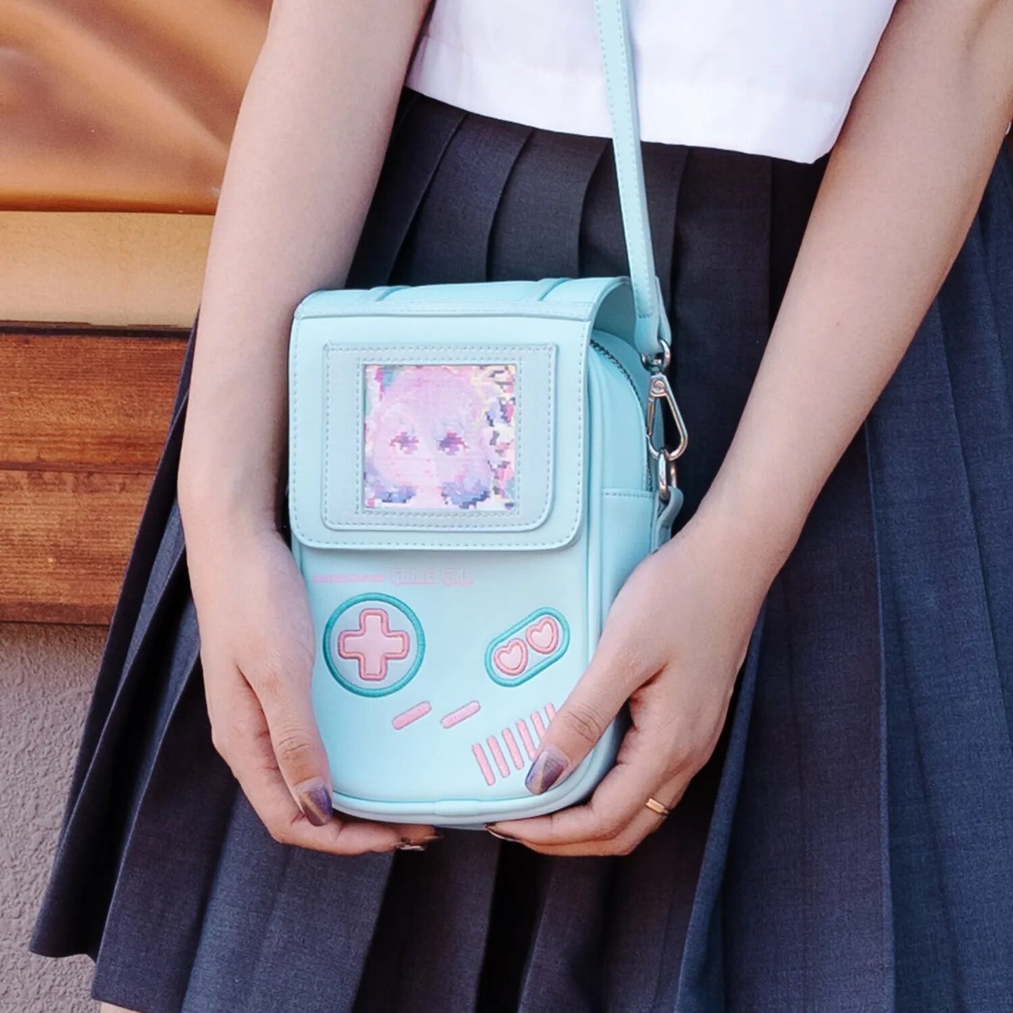 Pastel Game Boy Bag