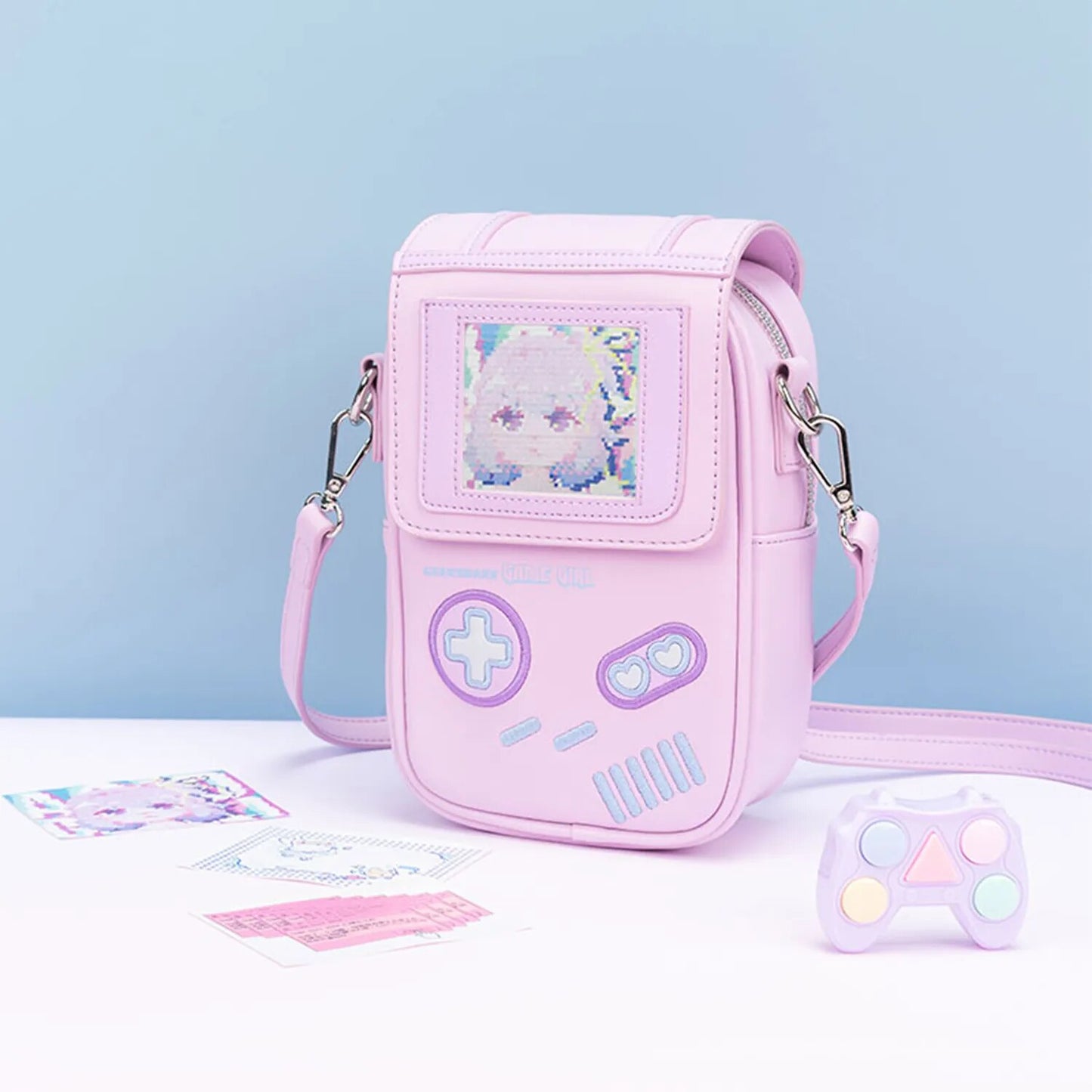 Pastel Game Boy Bag