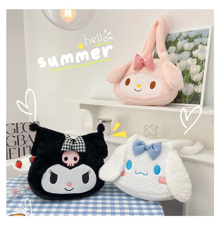 Cinnamoroll Plush Shoulder Bag