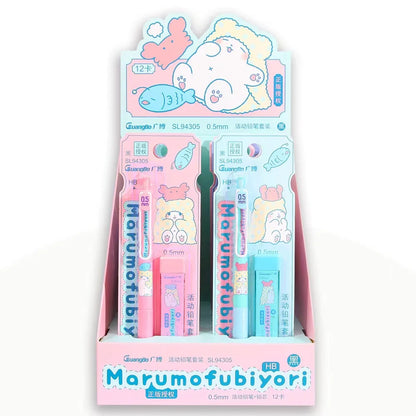 Marumofubiyori Mechanical Pencil Set 3pcs