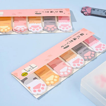 Cat Paw Stationery Set for School