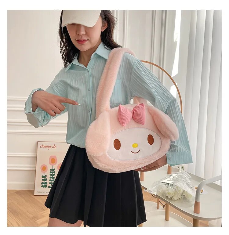 My Melody Plush Shoulder Bag