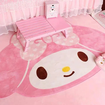 My Melody Carpet Pink Bow