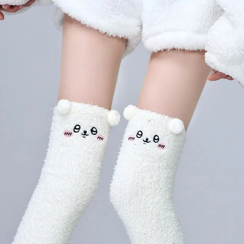 Chiikawa Plush Socks