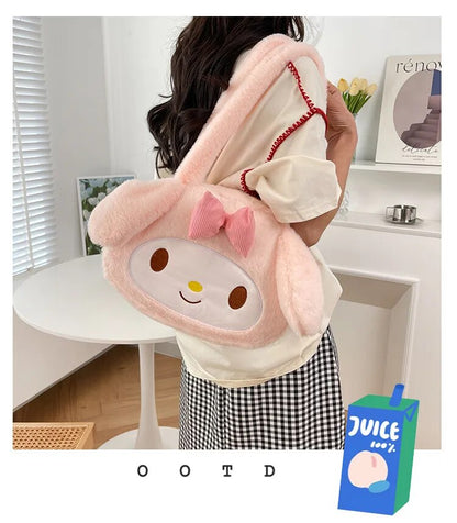 My Melody Plush Shoulder Bag