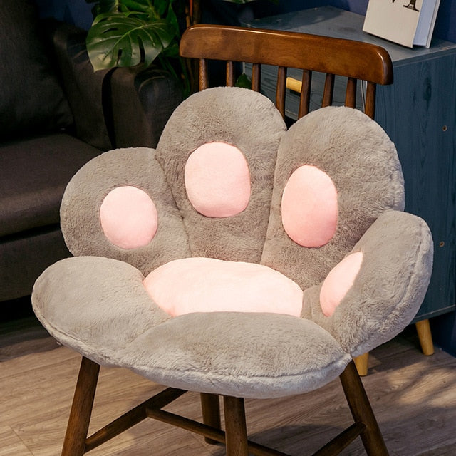 Cat Paw Pillow Seat Cushion