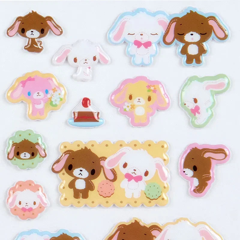 Sugarbunnies Puffy Stickers