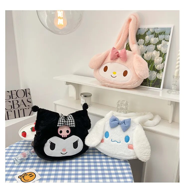 My Melody Plush Shoulder Bag