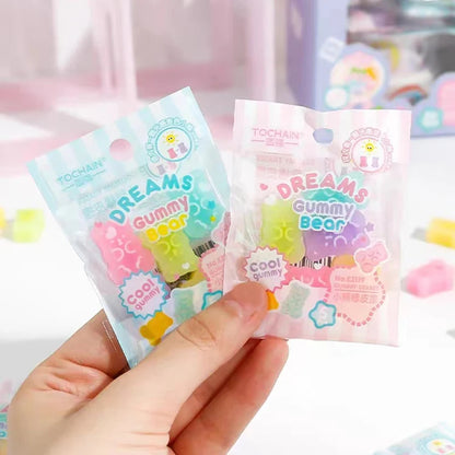 Gummy Bear Eraser Set