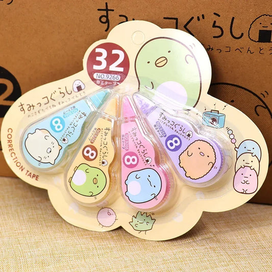 Sumikko Gurashi Correction Tape Set 4pcs