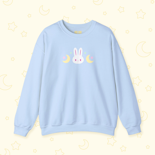 Bunny Moon Sweatshirt Blue