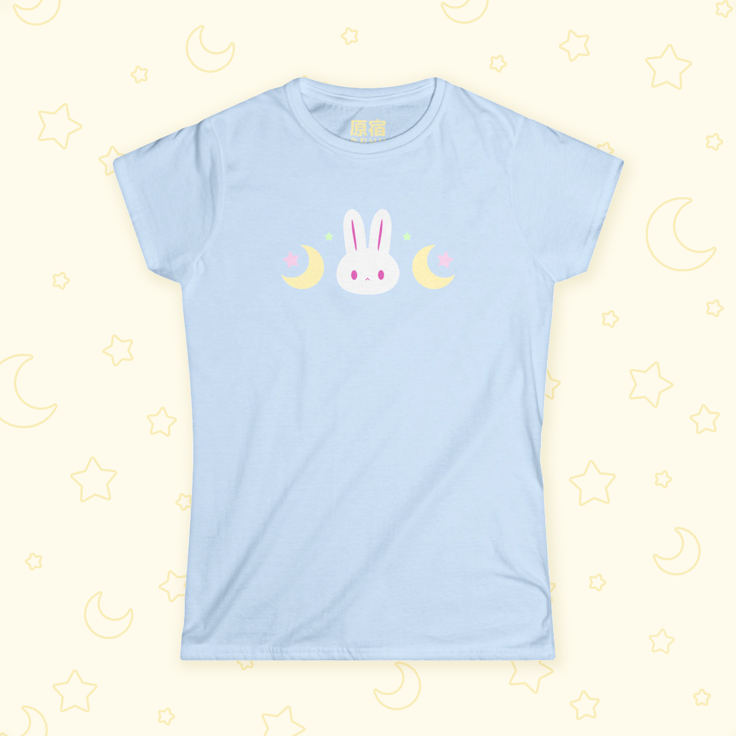 Bunny Moon T-Shirt Blue