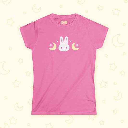 Bunny Moon T-Shirt Pink