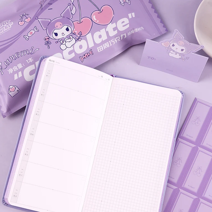 Kuromi Notebook Planner Set