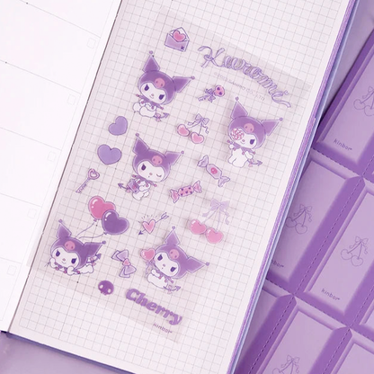 Kuromi Notebook Planner Set