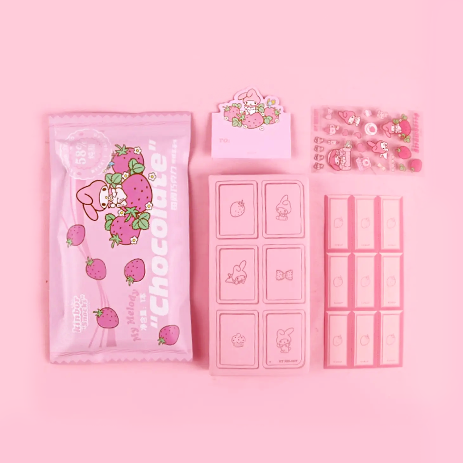 My Melody Notebook Planner Set - Sanrio Stationery School Supplies