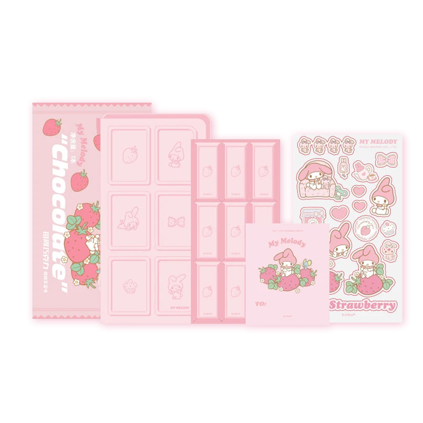 My Melody Notebook Planner Set