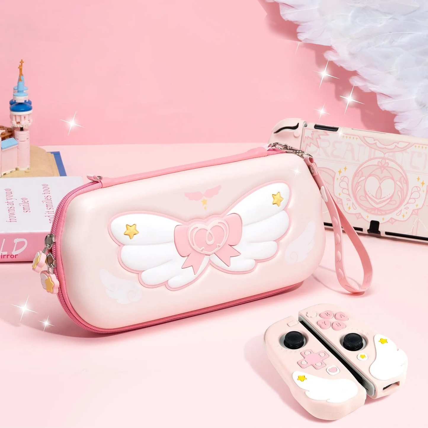 Nintendo Switch Case Kawaii Wings