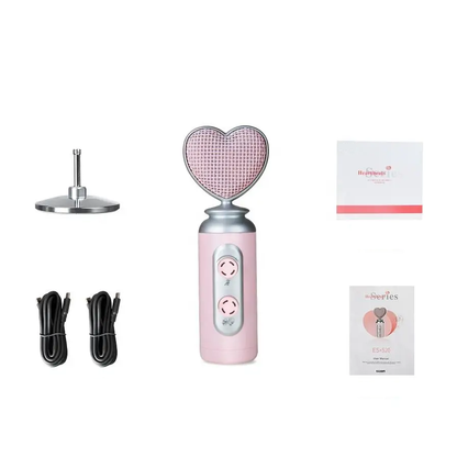 Pink Heart Microphone