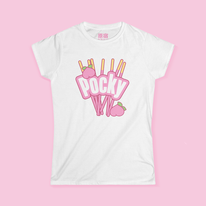 Pocky T-Shirt Pink Peach