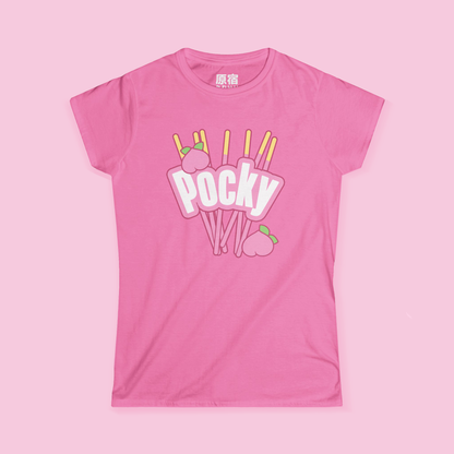 Pocky T-Shirt Pink Peach