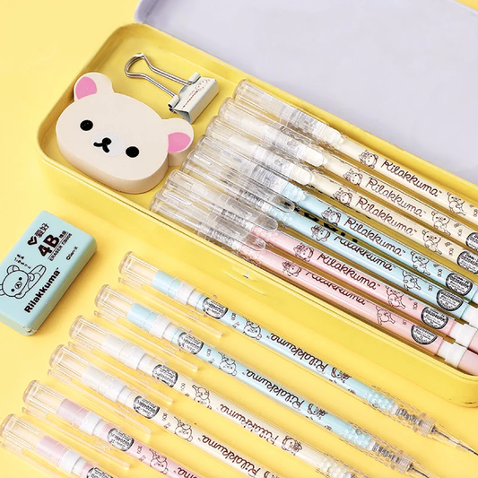 Rilakkuma Mechanical Pencil Set 3Pcs 0.5mm