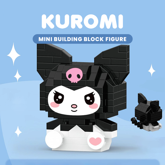 Kuromi Gleaming Eyes Building Block Toy