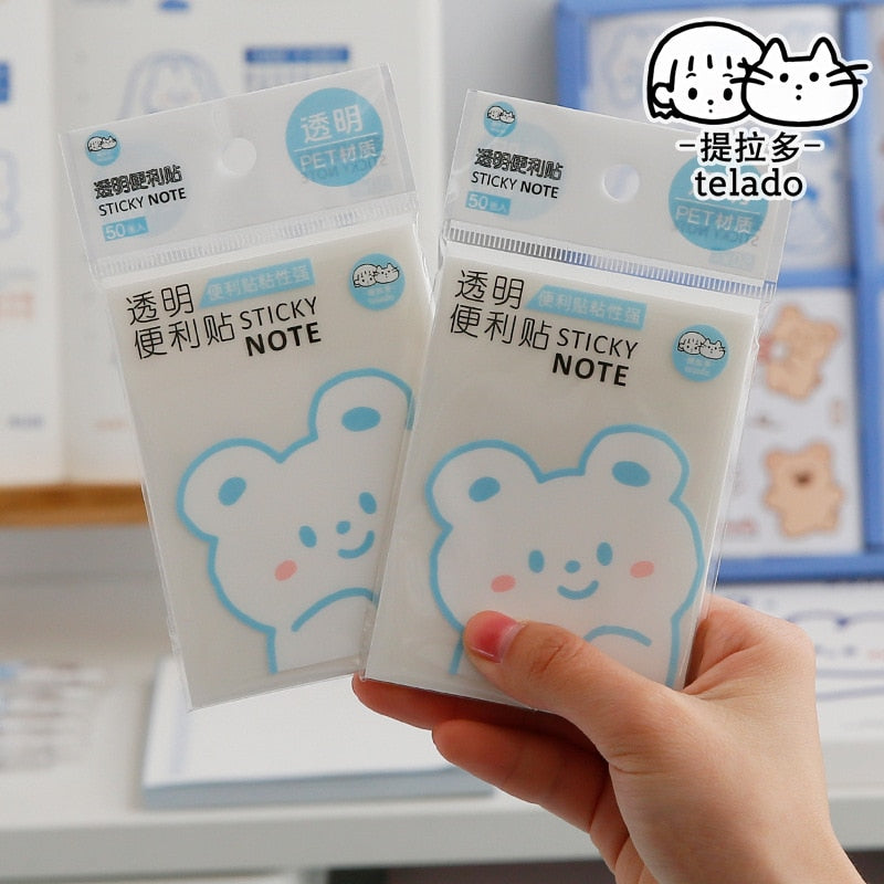 Cute Bear Sticky Notes