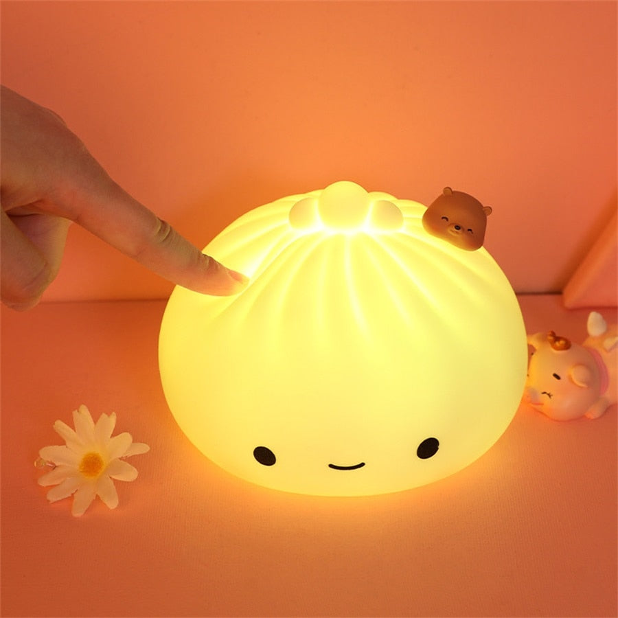 Bun Dumpling Night Light