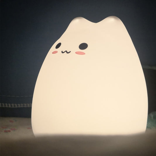 Kawaii Cat UwU Face Night Light