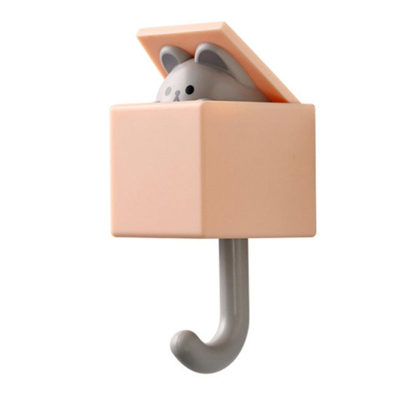 Cute Animal Hook Self Adhesive Hanger