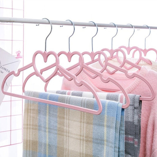 Kawaii Heart 10PCS Clothes Hanger Pink