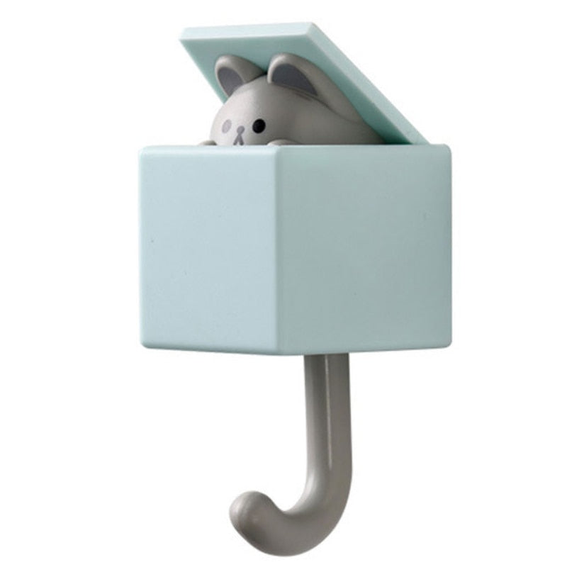 Cute Animal Hook Self Adhesive Hanger