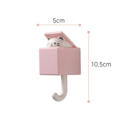 Cute Animal Hook Self Adhesive Hanger