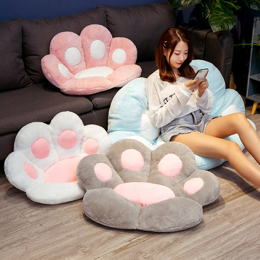 Cat Paw Pillow Seat Cushion