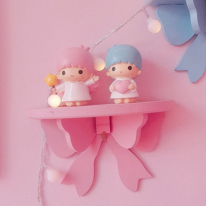 Pink Bow Bedroom Shelves