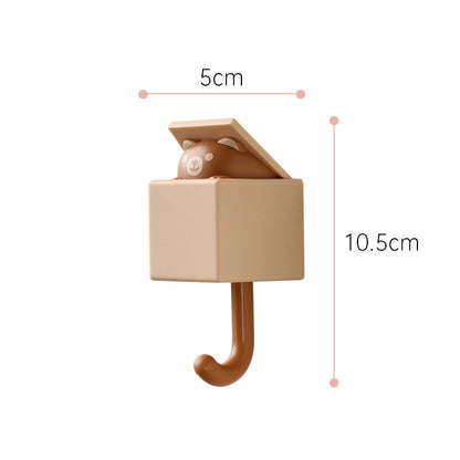 Cute Animal Hook Self Adhesive Hanger